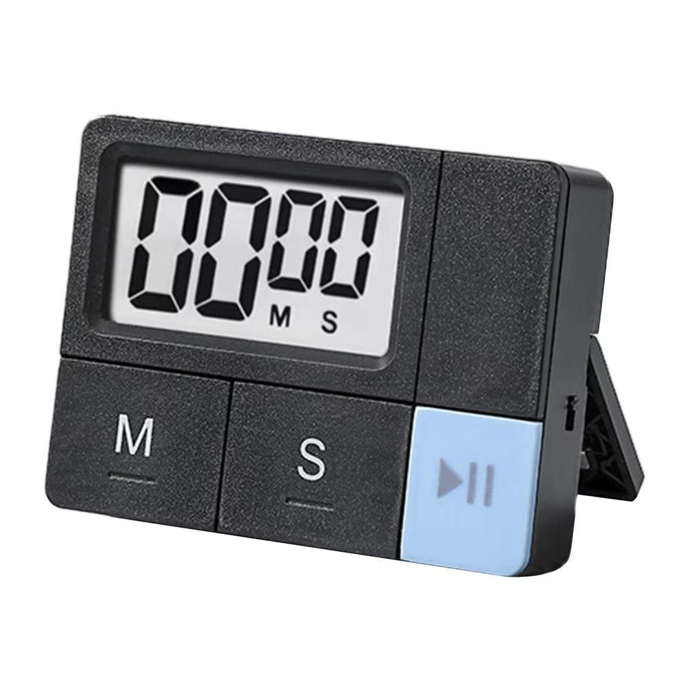 Self Discipline Electronic Kitchen Timer High-definition Countdown Timer  Skin Care чёрный