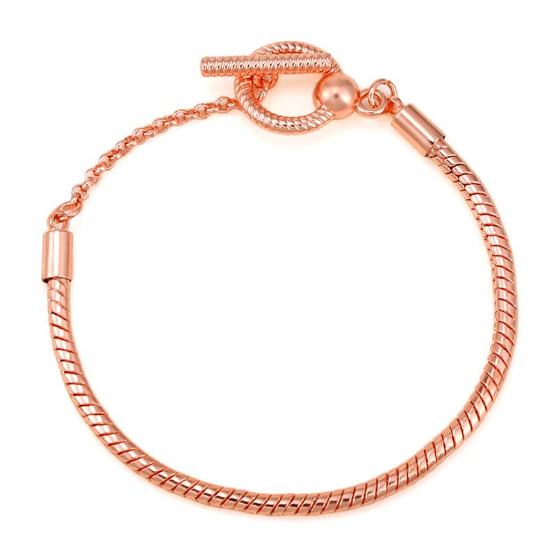 High Quality Snake Bone Basic Chain Charm Bracelet Fit Original DIY Bead Bracelets For Women Girl Jewelry Making