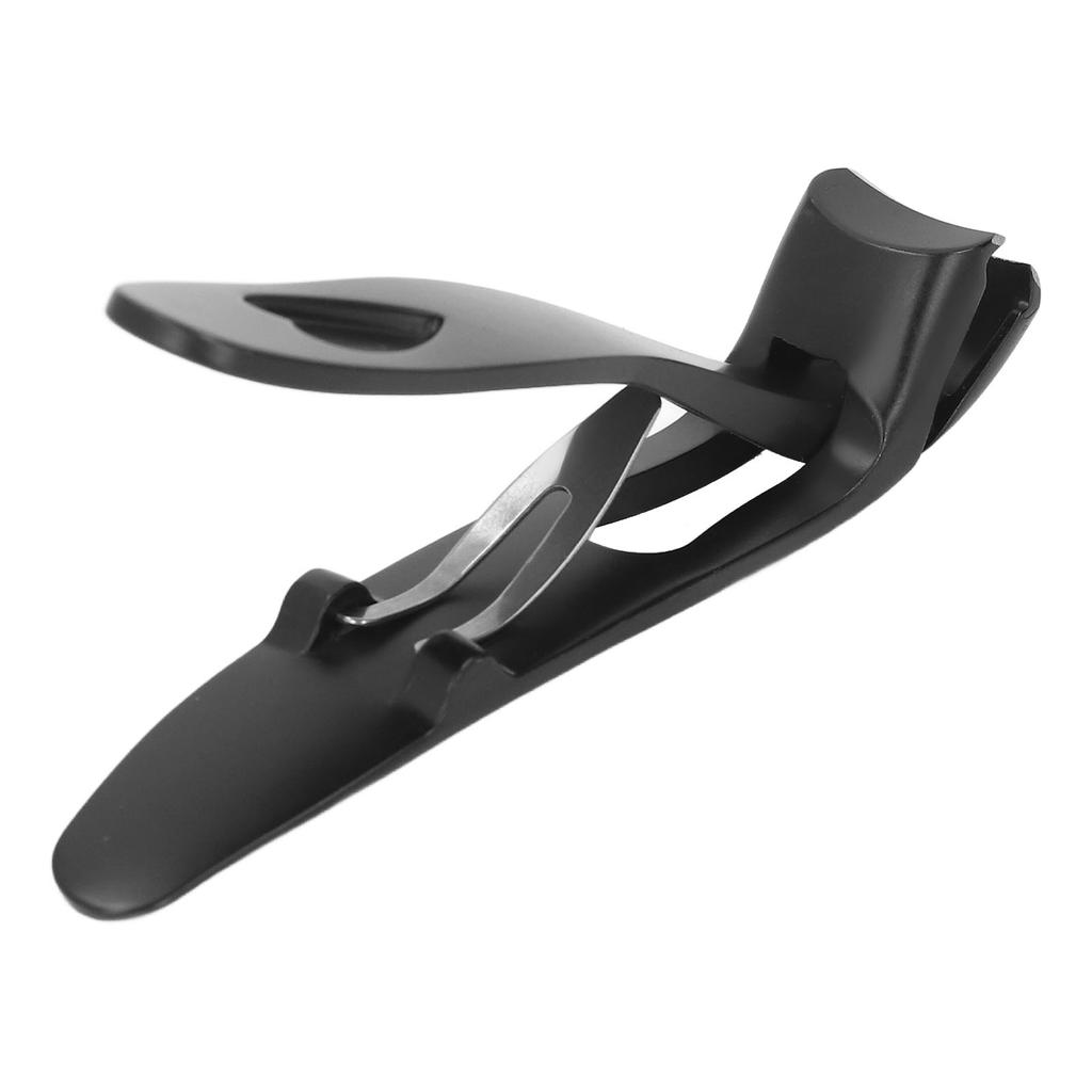 Angled Head Nail Clipper Wide Jaw Opening Fingernail Clipper Ergonomic Toenail Trimmer With Nail File for Seniors Thick Nails Large