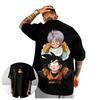 Dragon Ball Z Trunks Goten TShirt Harajuku Anime Graphic Print Pure Cotton Crew Neck Fashion Streetwear Tops For Men Women