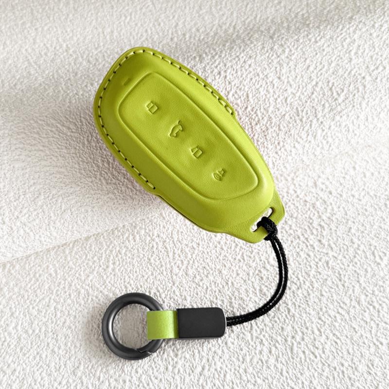 Haval Third Gen H6 Genuine Leather Key Case for H5/H9, Xiaolong/Menglong, Big Dog Car Key Holder