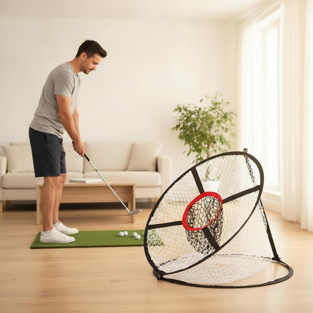 Portable Golf Chipping Net Foldable for Garage