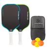 Pickleball Paddle Set - T700 Carbon Fiber with Matte Finish