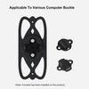 Handlebar Cell Phone Holder Silicone Bike Phone Holder Shockproof Stable Hands  Navigation Compatible with Computer Mount