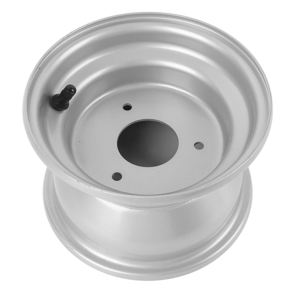 7 Inch ATV Wheel Rim Aluminum Alloy 3 Bolt Holes 16X8.00 7 Wheel Rim for Go Kart Quad Dirt Bike Silver