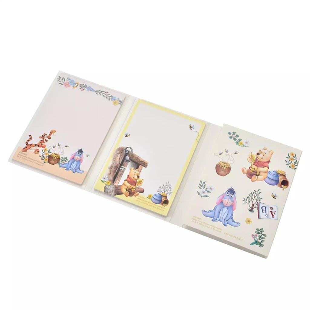 Disney Pooh and Friends Flip Memo Pad Japan NEW Disney Store