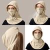 Full Face Mask Hat Sun Protective Hat Soft and Breathable Outdoor Cycling Hiking Balaclava Hat for Various Activity