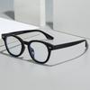  Fashion Men Round Glasses Anti Blue Light Rice Nail Women Eyeglass Fashion Luxury Retro Round Frame Computer Eyewear
