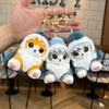 Internet celebrity Kapibara shark cat plush small pendant bag pendant Japanese cartoon doll scratching machine doll