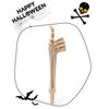 Halloweenská dekorace kostry k zapíchnutí Realistický design kostí kostry Snadná instalace Strašidelná ruka a paže s kolíky do trávníku