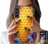 Etui Do Samsung Galaxy S22 Plus - Pszczoły Ul Plaster Miodu Plecki Case