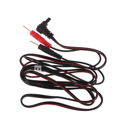 Electrotherapy Electrode Lead Wires Cable Tens Massager 2.35Mm Connection