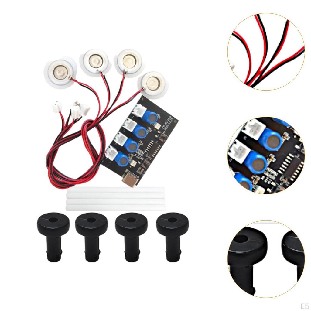 Atomization Disc USB Humidifier Module Office Accessory Widely Used Integrated Drive Mist Atomizer