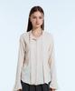 LARTIGENT L11 Tie Blouse(Beige)