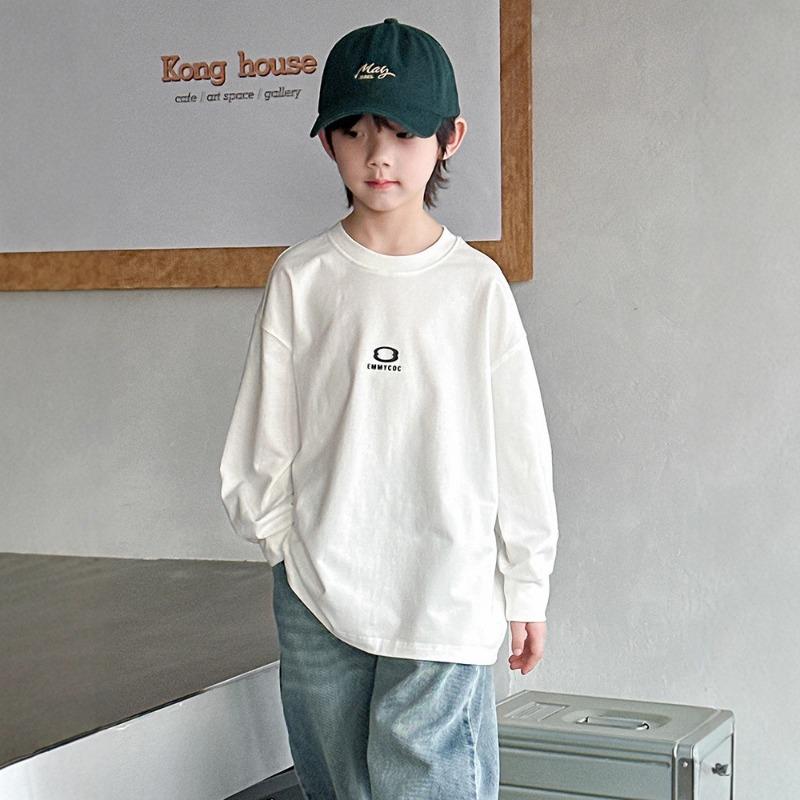 Boys Long Sleeve T Shirt Casual Kids Spring Autumn Top