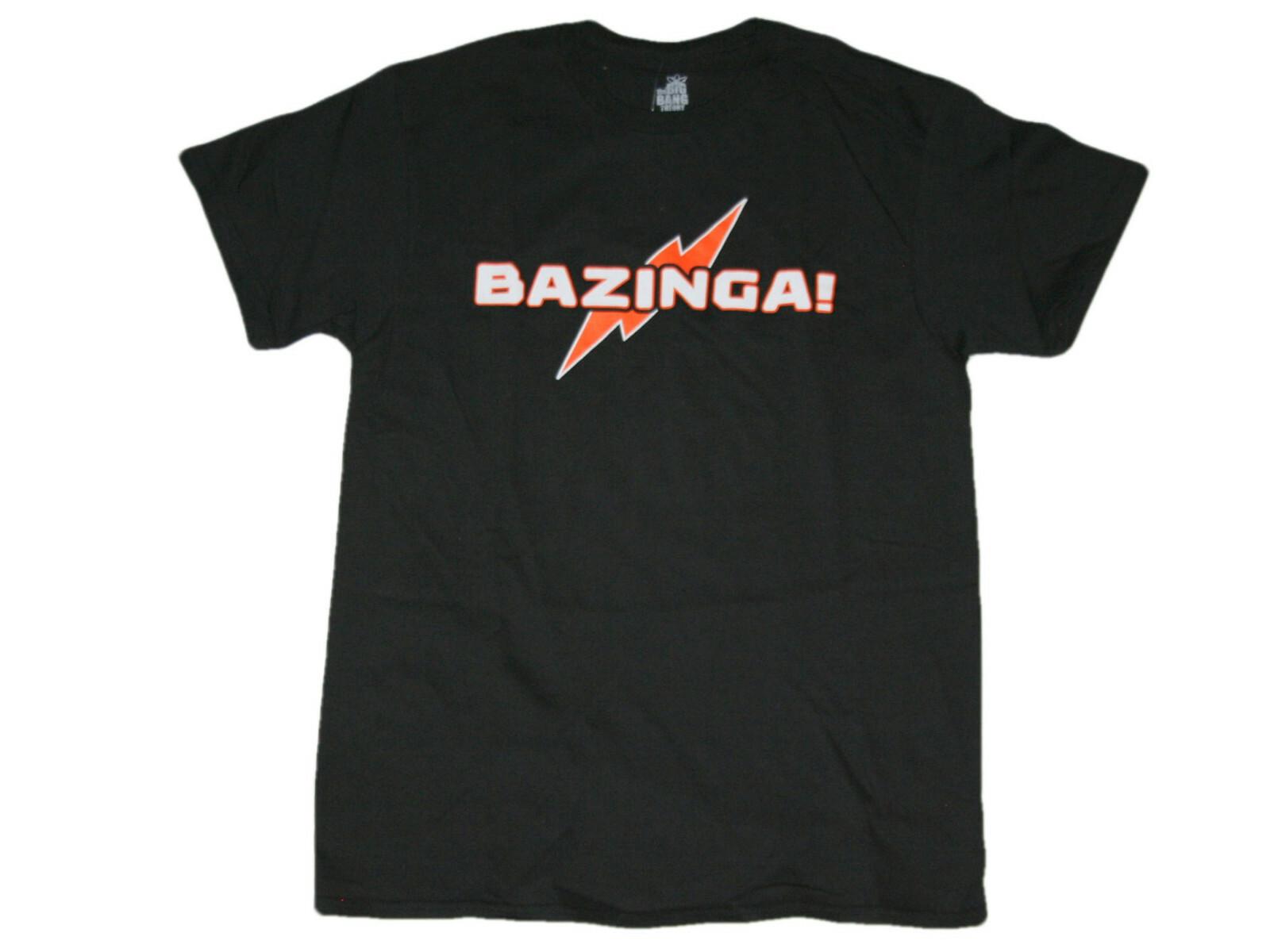 The Big Bang Theory BAZINGA Men s T-Shirt NEW S