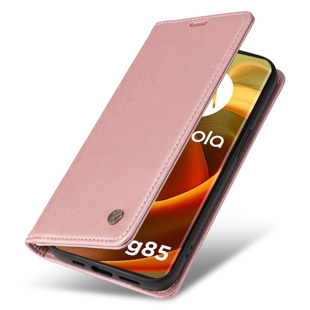 YIKATU YK-001 For Motorola Moto G85 5G/S50 Neo 5G Wallet Case Strong Magnetic Leather Phone Cover