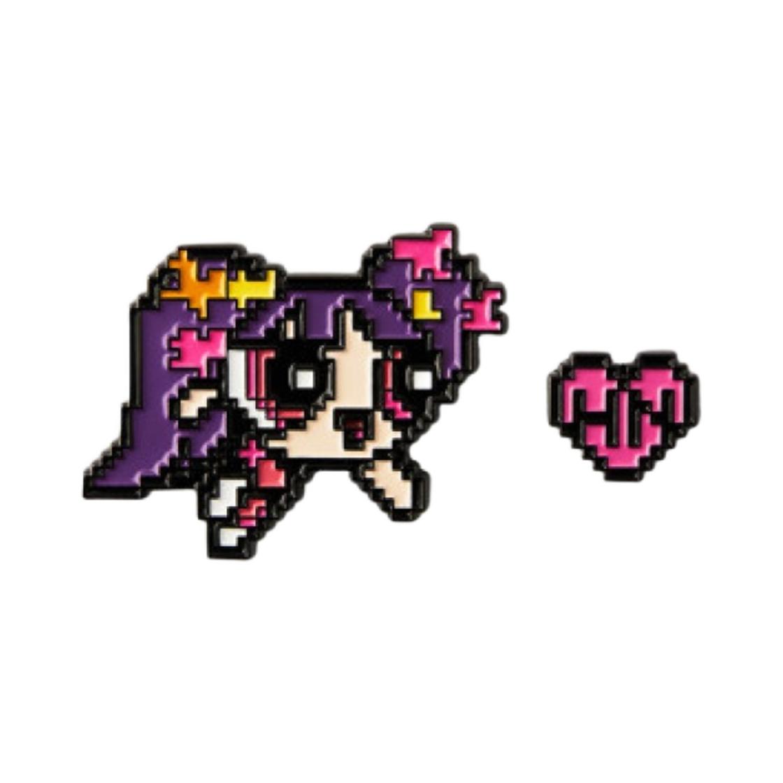 Newjeans x The Powerpuff Girls Metal Pin Badge Hanni ONE SIZE