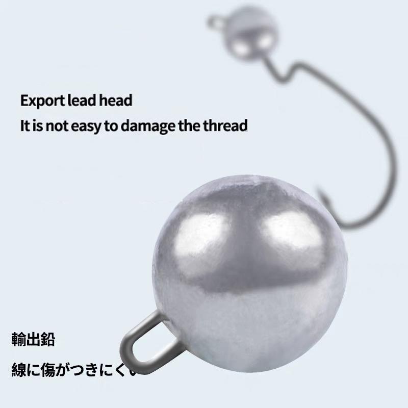 5Pcs 3.5g 5g 7g 10g Exposed Jig Head Fishing Hook Soft Worm Fishhook Jigging Crank Hook Bass Pike Fishing Tackle