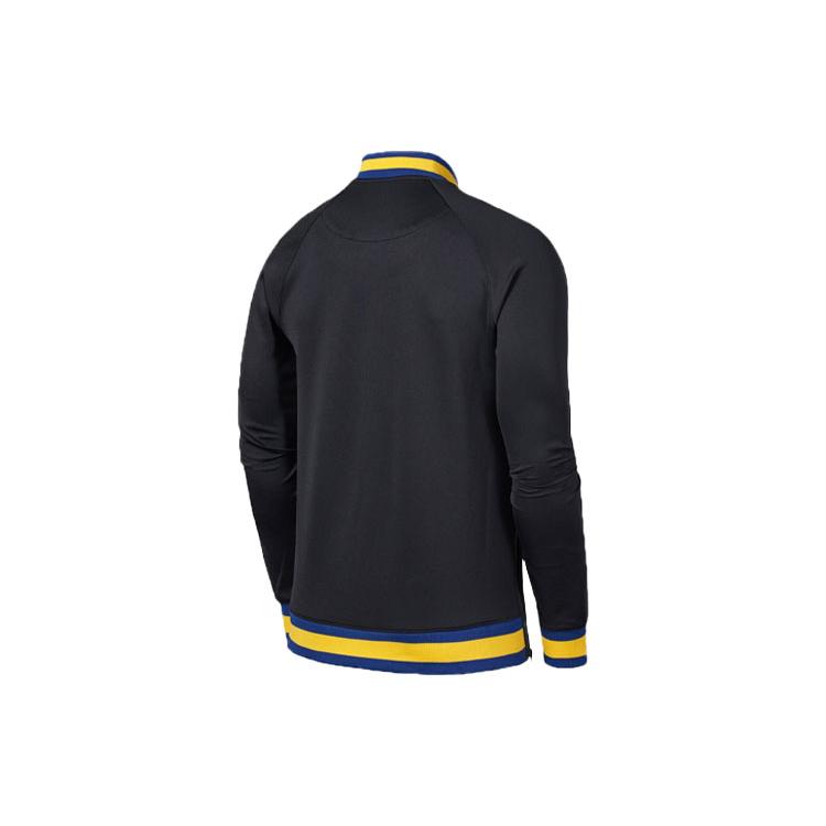 Nike Baseball Jerseys Men's Black Baseball Collar Moderate Straight Fit DB2448-010