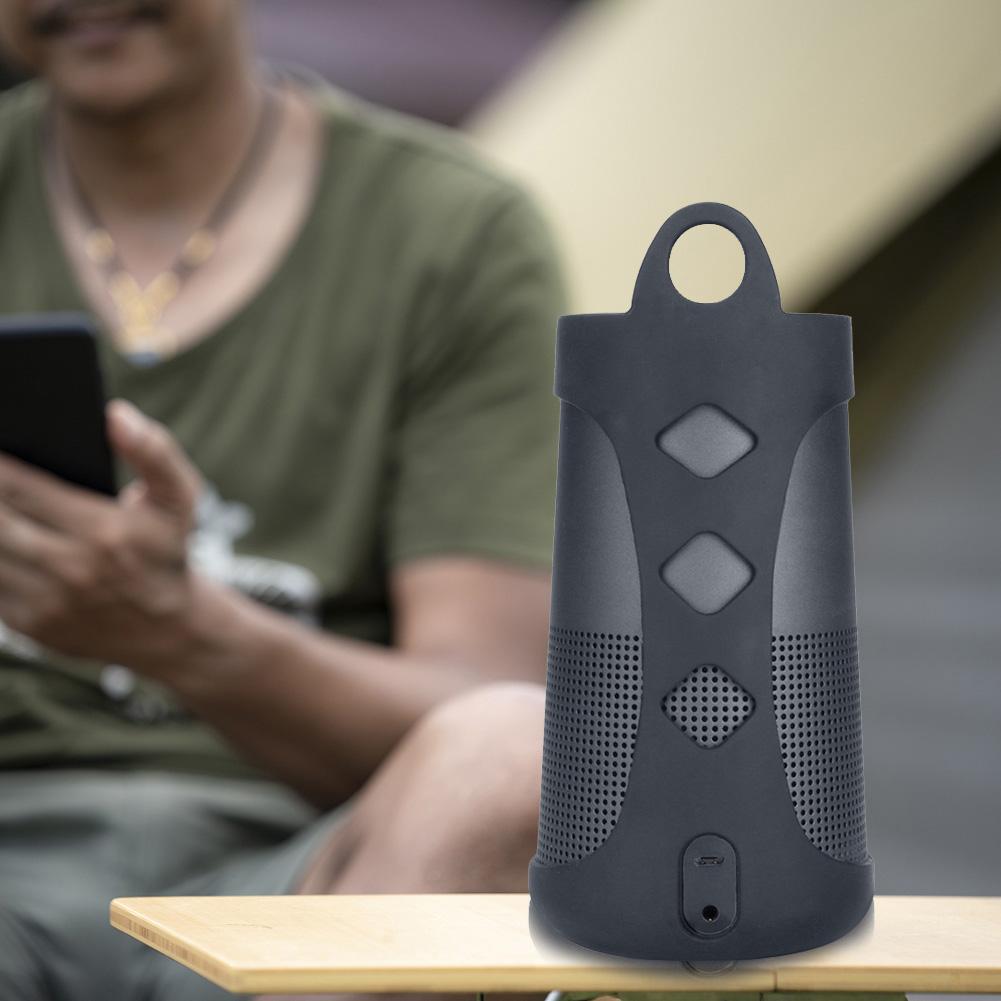 Soft Silicone Bluetooth-compatible Speaker Case Accessories Portable Speaker Skin Cover for Bose SoundLink Revolve/Revolve+ I II
