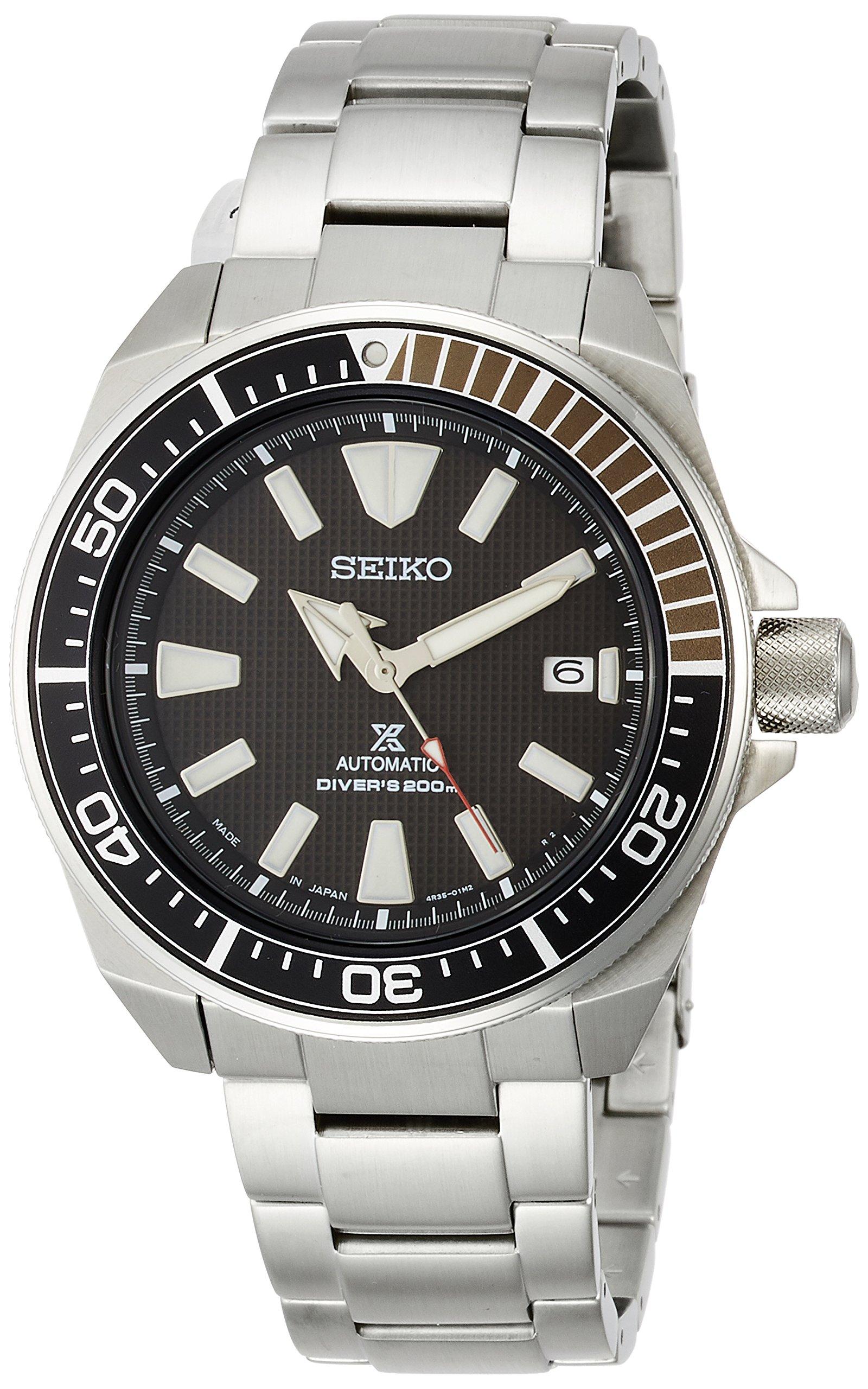

Seiko Watch Prospex Mechanical DIVER SCUBA Watch SBDY009 Silver with Black Dial Men s