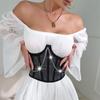 Mesh Splicing Chain Sexy Underwear Wrapped Chest Waist Slim Sexy Inner Wear