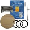 AZ-FRONT Darning Loom with Japanese Instructions, Video Included, Repair Kit, for Handicrafts and DIY (21 Needles)