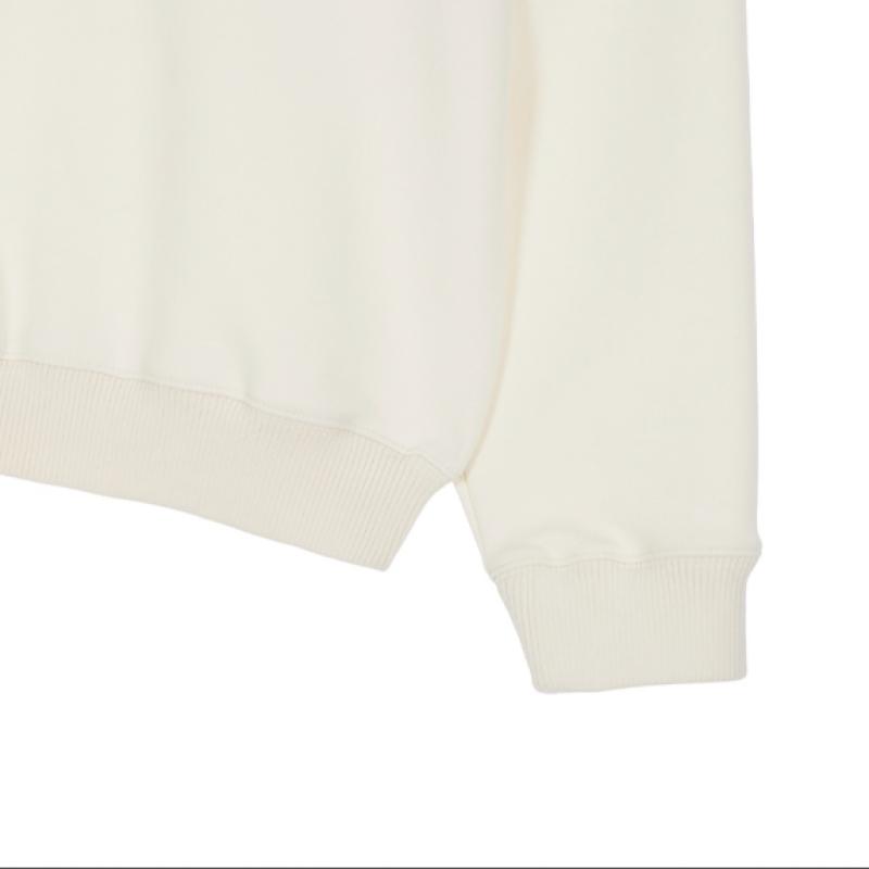 Goxo Swag Cart Crew Neck Sweatshirt Men Cream