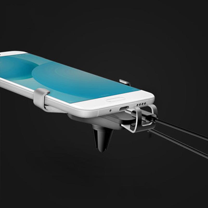 Gravity Car Phone Holder Multifunction Air Vent Mount Stand Bracket Support Smartphone GPS Auto Interior Decoration Accessories