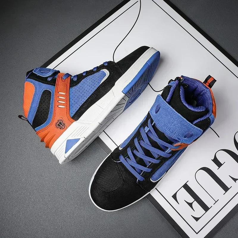 Boots Motorcyclist Shoes Men Breathable Motorbike Sneaker Microfiber Leather Adventure Touring Anti-slip Motorcycle Boots