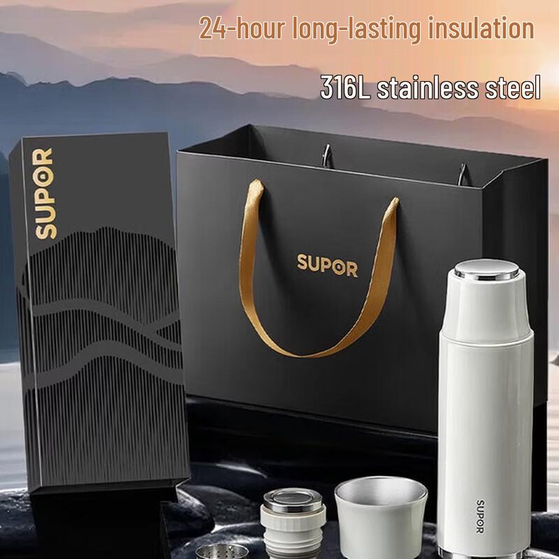 SUPOR 316L Stainless Steel Thermal Mug