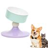 Elevated Cats Food Dish Adjusting Angled Ceramic Pet Bowl AntiSlip Design Food Feeders Bowl For Small Breeds Cats Indoor
