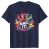 Trička s grafikou pro nehtové techniky, krásu, nehtové techniky, ženy i muže, vtipná trička s grafikou, manikúra, tílka