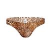 Men's Leopard Print Sexy Panties Thong Stimulated Pocket T Pants Narrow Edge Pants Sex Men's Pants B205