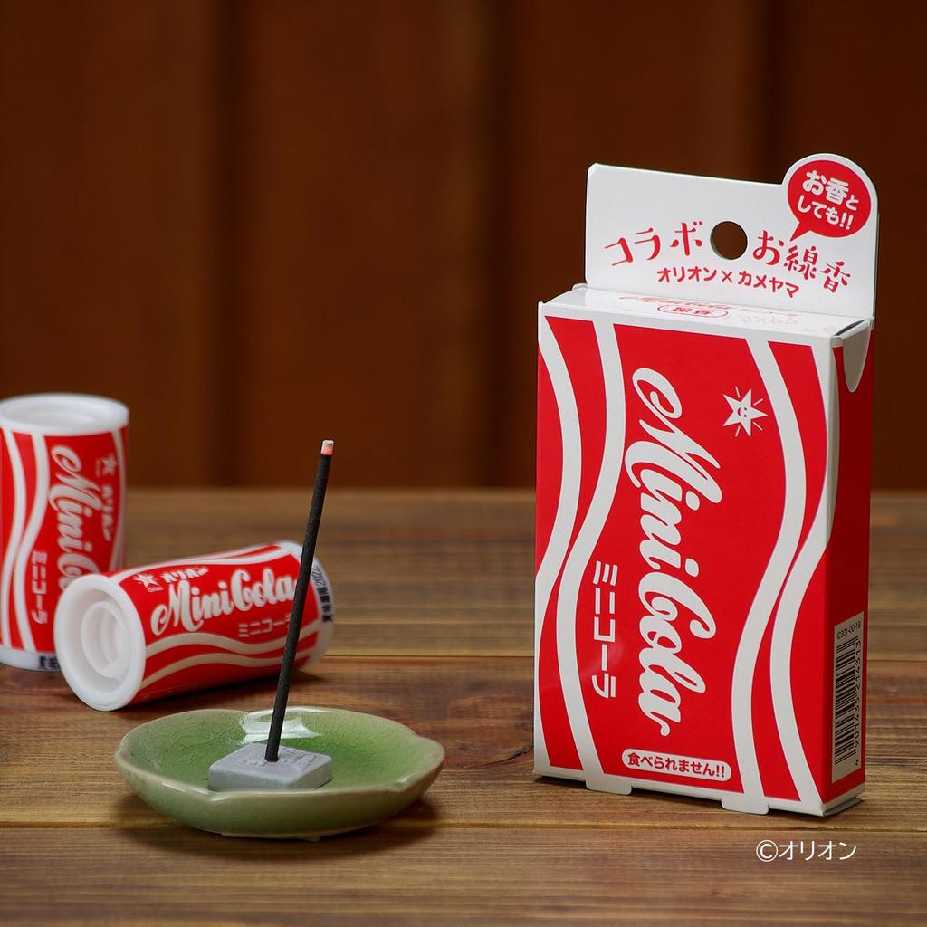 Kameyama Collaboration Incense Mini Cola Scent 100 Short 70mm Sticks, R, Approx. 30g, Approx. Sticks, Type, Approx.