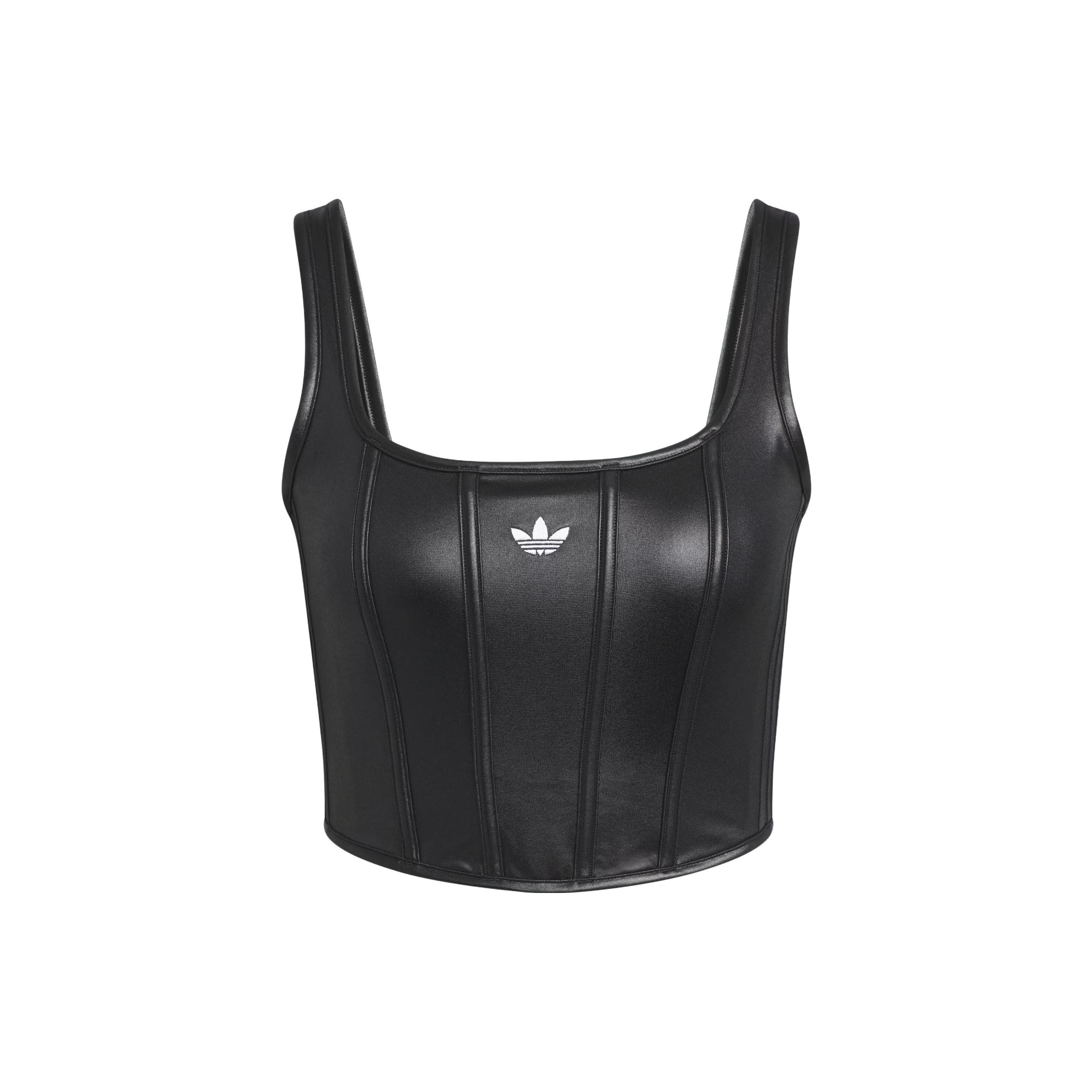 (WMNS) adidas Corset Tank Top Asia Sizing Black Women s IX1912 XXS