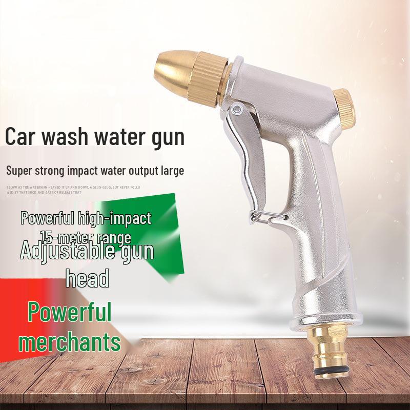 Kupferbeschichteter Aluminium Hochdruck Autowasch- und Gartenbewässerungs-Pistolenkopf