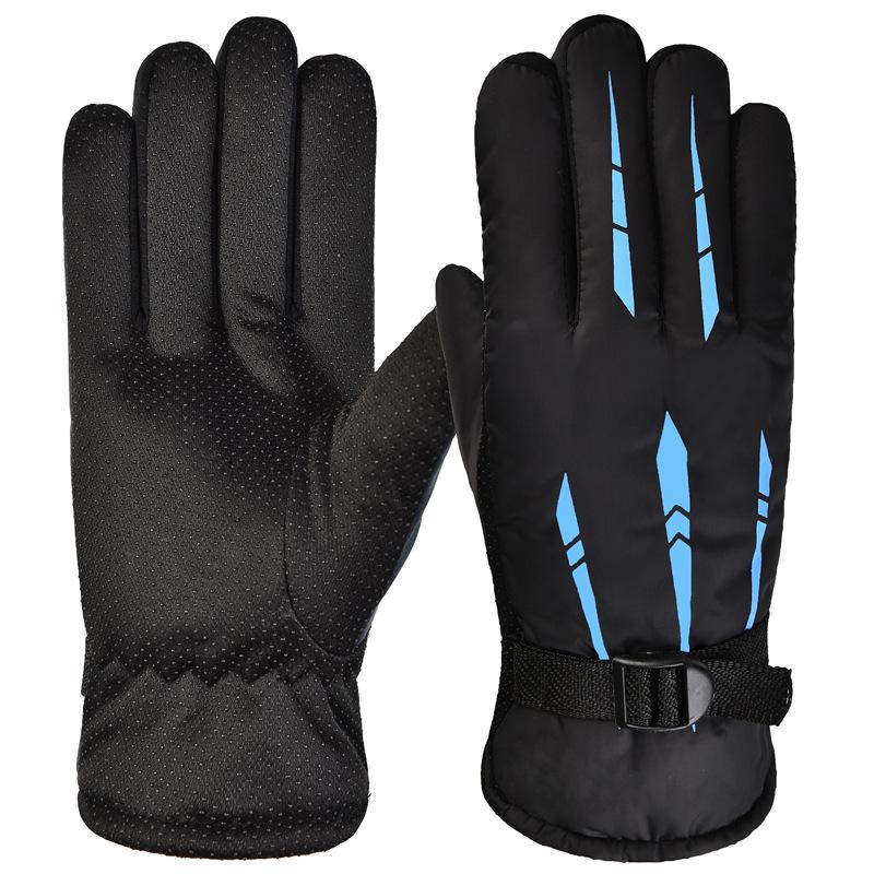 Winter Motorcycle Cycling Gloves Outdoor Waterproof Skiing Riding Hiking Warm Mitten Gloves Motorcycle Thermal Sport Gloves