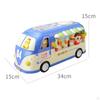 Baby Musical Bus Toys Busy Learning Food Toy Cartoon Intellectual School for Party