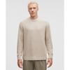 Textured Knit Crewneck Sweater Dove Grey