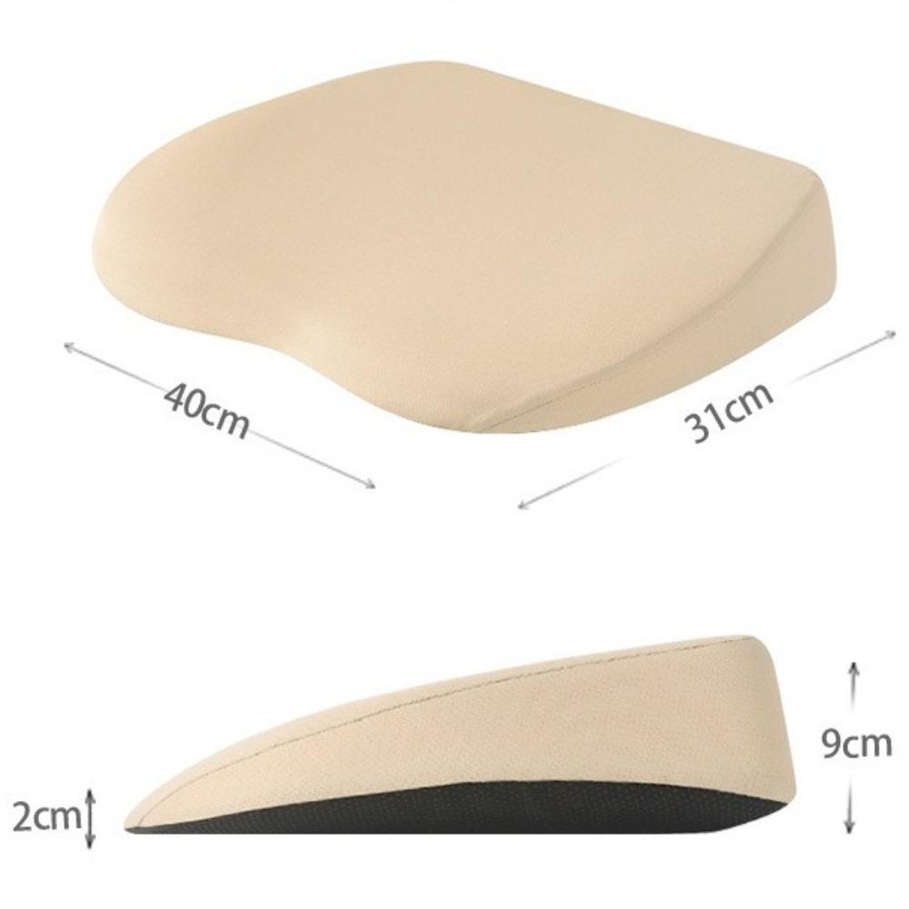 Comfort 2 in 1 Wedge Car Cushions Thickened Ergonomic Design Lumbar Support Portable Soft Memory Foam Seat Booster Office Use