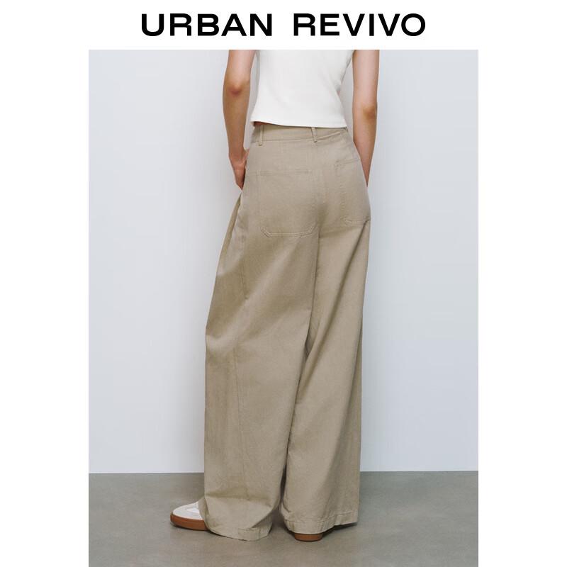 UR Women's Pleated Wide-Leg Pants