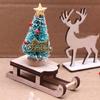 Doll House Mini Christmas Decor Set Miniature Scene Props Miniature Decoration