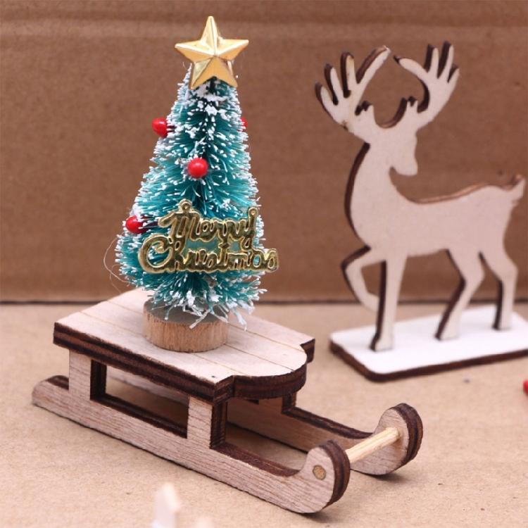Doll House Mini Christmas Decor Set Miniature Scene Props Miniature Decoration