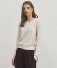 Wednesday Oasis For Woman Blooming Hazzi V-Neck Knit_Cream(Wc25-Kn52)