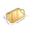 Art Serving Tray Decorative Dessert Elegant Vanity Food for Party Eating