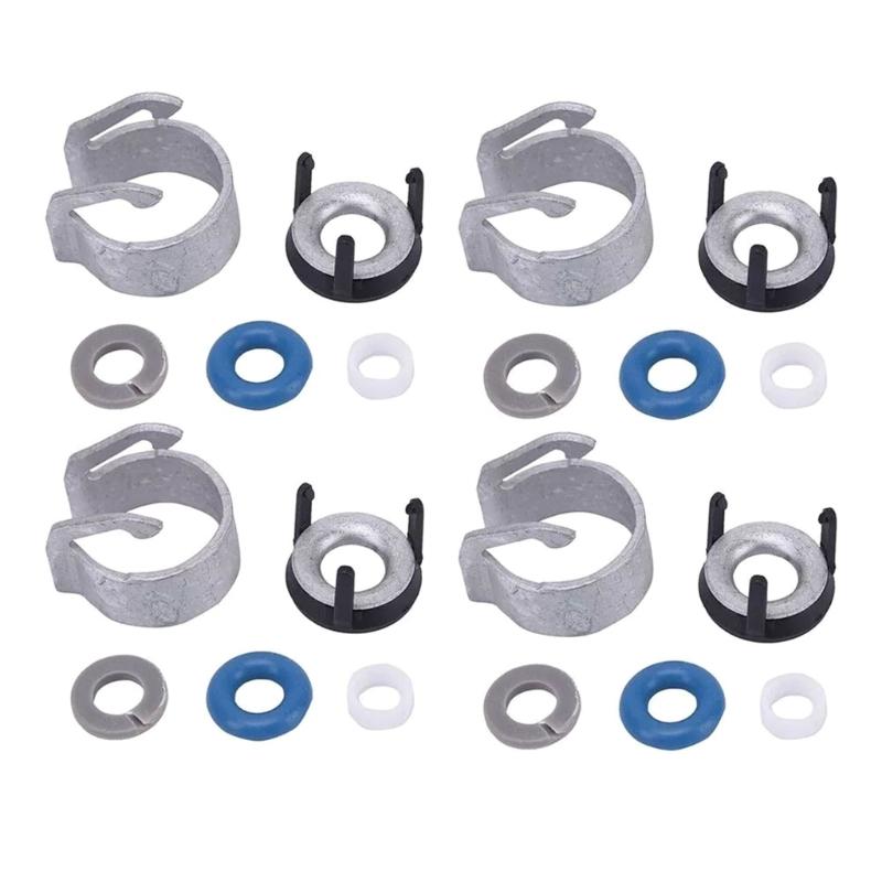 

Fuel Injector Retaining Bracket O Ring Seal Kit, 06H998907A Fuel Injector Repair Kit 06J133036B 4 sets