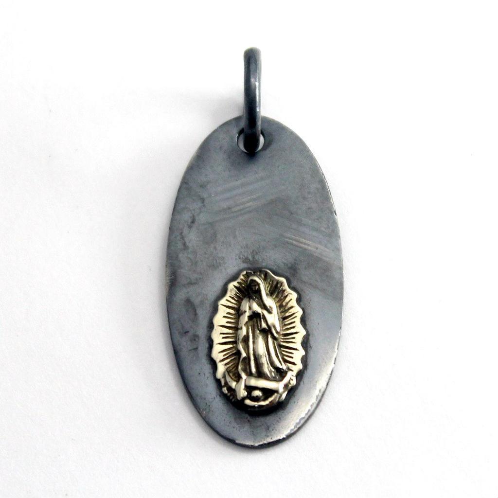 [goodvibrations] Good Vibrations Mexico Virgin Mary Pendant Silver