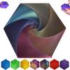 Fractal Fidget Hexagon 3D Printing Anti-Anxiety and Stress Relief Fidget Toys for Kids and Adults Mindful Meditation Tool